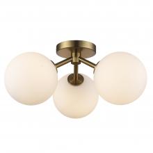 Trans Globe 11613 AG - 3LT SEMIFLUSH-GLOBES-AG